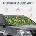 thumbnail image 7 of Picia Crayfish Army 2 Piece Car Windshield Sun Shade Foldable | Foldable Sun Shield for Front Window Blocks UV Rays and Keeps Your Vehicle Cool-, 7 of 7