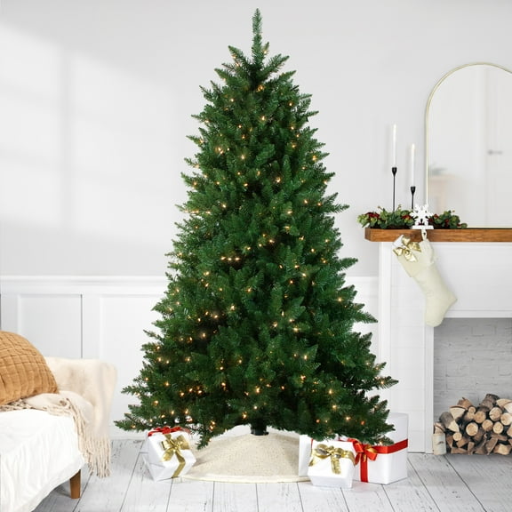 Northlight 7.5' Prelit Artificial Christmas Tree Montana Pine - Clear Lights