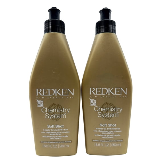Redken Chemistry System Soft Shot Booster for Dry & Brittle Hair 8.5 oz Set of 2