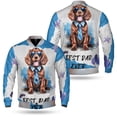 thumbnail image 3 of Happy Father's Day Best Boykin Spaniel Cool Dad Ever All Over Print 3D Baseball Jacket Dog Lover Bomber Jacket Softball - 12007, 3 of 6