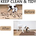 thumbnail image 5 of Pet Cat Food Mats for Dog Food Mat, Cat Mat for Food, Pet Dog Cat Feeding Mat Eating Mat Pet Dog Cat Bowl Mats, Non-Slip Super Absorbent, with Footprints Logo，24 x 16.9 inches, Black, 5 of 6