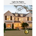thumbnail image 6 of Outdoor Light Fixture, White Modern Outdoor Wall Lights Exterior with Tempered Seed Glass, Aluminum Waterproof Exterior Lighting Fixtures for House, Balcony, Garage, Garden, Yard, 6 of 11