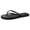 Black, variant on CHENge Women’s Classic Solid Color Flat Flip Flops, Simple Casual Thong Sandals, Lightweight Non-Slip Summer Beach Slippers in Multiple Colors
