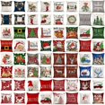 thumbnail image 2 of Housse de Coussin de Noël 4 PCS 45x45(Style 14)(insert d'Oreiller Non Inclus), 2 of 5