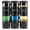 Black, variant on NUBILY Shampoo Conditioner Dispenser Wall Mounted No-Drill Lockable 900 ml for Bathroom Hotel Airbnb Black 3-Pack