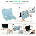 thumbnail image 7 of Mosiso MacBook Pro 13 inch Case 2020 2019 2018 2017 2016 Release A2251 A2289 A2159 A1989 A1706 A1708, Plastic Hard Shell Case for MacBook Pro 13" with/without Touch Bar, Crystal Clear, 7 of 7