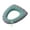 Green, variant on XMMSWDLA Toilet Mat Toilet Seat Cushion Winter Thickened Toilet Cover Knitted Toilet Seat Cushion Washable Household Toilet Cover today prime (Blue)