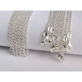 thumbnail image 2 of EOEMY 10Pc Wholesale 16-30" Fashion Jewelry Lot 925 Silver Pearl Cross Chains Necklace-20, 2 of 3