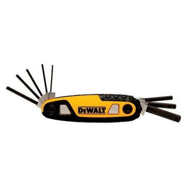 DeWalt SAE Folding and Locking Hex Key Set