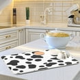 thumbnail image 6 of Yayeee Dish Drying Mat for Kitchen Counter Ultra Absorbent Easy Clean Pad 18x16", Cow Spots, 6 of 7