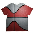 thumbnail image 2 of Championship Basketball Red and Silver All Over Toddler T Shirt, 2 of 2
