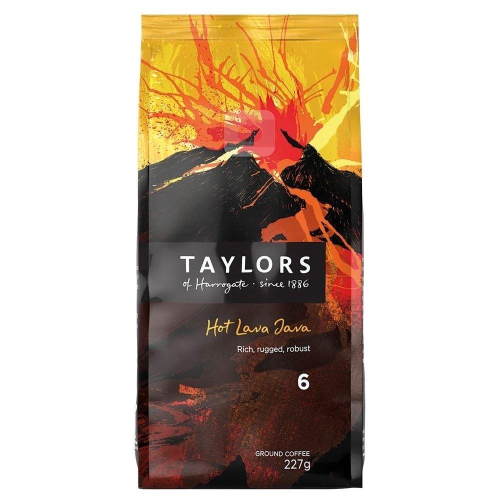 Taylors of Harrogate Hot Lava Java Ground Coffee Extra Dark Roast (227g