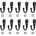 thumbnail image 1 of Sailing Perchero de pared con ganchos individuales, 10 Uds., equipado con tornillos de montaje, 1 of 5