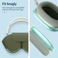 thumbnail image 6 of Fintie Case for AirPods Max Headphones, Soft TPU Clear Anti-Scratch Protective Cover, Transparent Accessories Skin Protector (Clear Green), 6 of 13
