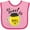 Pink and Fuchsia, variant on Inktastic As Sweet As Honey Boys or Girls Baby Bib