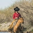 thumbnail image 4 of Sombrero de vaquero occidental de moda, vestido de lujo, talla única, se adapta a la mayoría de los favores , vestido  para Negro Sunnimix  Sombrero de vaquero, 4 of 8