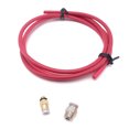 thumbnail image 1 of FUTUREORYY Air Hose Quick Connect PTFE Tube Red Metal 360 Degree Rotation 1 Set, 1 of 8
