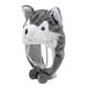 thumbnail image 2 of Bonito gorro de invierno de animales de peluche, disfraz de Halloween, gorro cálido, gorro de Husky para accesorios, Unisex, ropa de Cosplay Baoblaze Gorro de felpa novedoso, 2 of 8