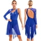 thumbnail image 3 of Vestido de baile de Jazz para mujer, traje de patinaje artístico, traje de actuación de baile latino de Tango lírico, vestido de salón moderno de manga larga, 3 of 5