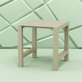 thumbnail image 2 of Vegas 39 inch to 55 inch Extendable Bar Table Taupe Beige, 2 of 7