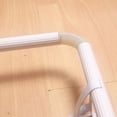 thumbnail image 2 of 5Pieces Corner Bay Window Curtain Pole Elbow Joint Connector Golden, 2 of 9