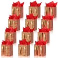 thumbnail image 1 of Set de envoltorios de regalo Tenare, 12 unidades, bolsas de papel metálicas, 18 x 10 x 23 cm, 1 of 7