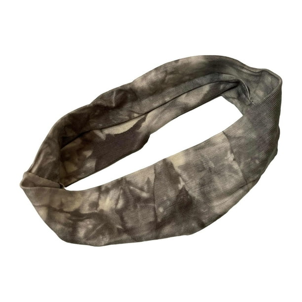 Bandas para el sudor deportivas, suaves y elásticas, para yoga y deportes. Gris oscuro