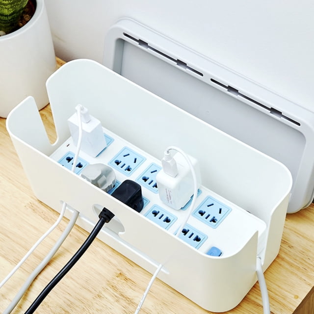 WJSXC New Popular Multifunctional Convenient Home Power Socket Storage Box 1pc