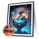thumbnail image 2 of Cuadros Decorativos 5D bricolaje taladro redondo completo diamante pintura el zodiaco Kit arte decoración del hogar (sz3713) Wdftyju de costura negro 4 estilos, 2 of 9