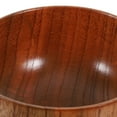 thumbnail image 2 of HLONKWooden Bowls Mixing Utensils Set Dishes Dinnerware Sets Salad Serving Log Deep Small, 2 of 6