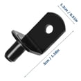 thumbnail image 1 of Display Cabinets Pegs Cupboard Support Pin for Bookshelves Cold Rolled Steel Prevent Shaking 40Pcs, 1 of 3