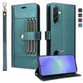 thumbnail image 1 of FOXDOCK Funda tipo Cartera para Samsung Galaxy A56 – Cubierta de Cuero PU con Múltiples Ranuras, Bolsillo para Efectivo y Correa de Muñeca, 1 of 6
