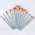 thumbnail image 3 of 12 Piece Bling Rhinestone Makeup Brushes, 3 of 10
