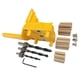 thumbnail image 2 of Plantilla de espiga para carpintería, incluye clavijas de espiga brocas de 6 mm, de guía de broca para carpintería, espiga, sie Macarena Jig de bolsillo Agujero Jig Dowel, 2 of 7