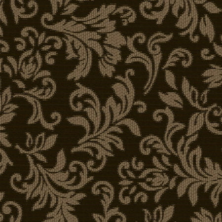 Kenshire Home Decorative 54" Brown Scroll Cotton Print Fabric