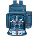 thumbnail image 1 of Mochila Canasta de Picnic Hap Tim para 2 Personas con Refrigerador Azul, 1 of 7