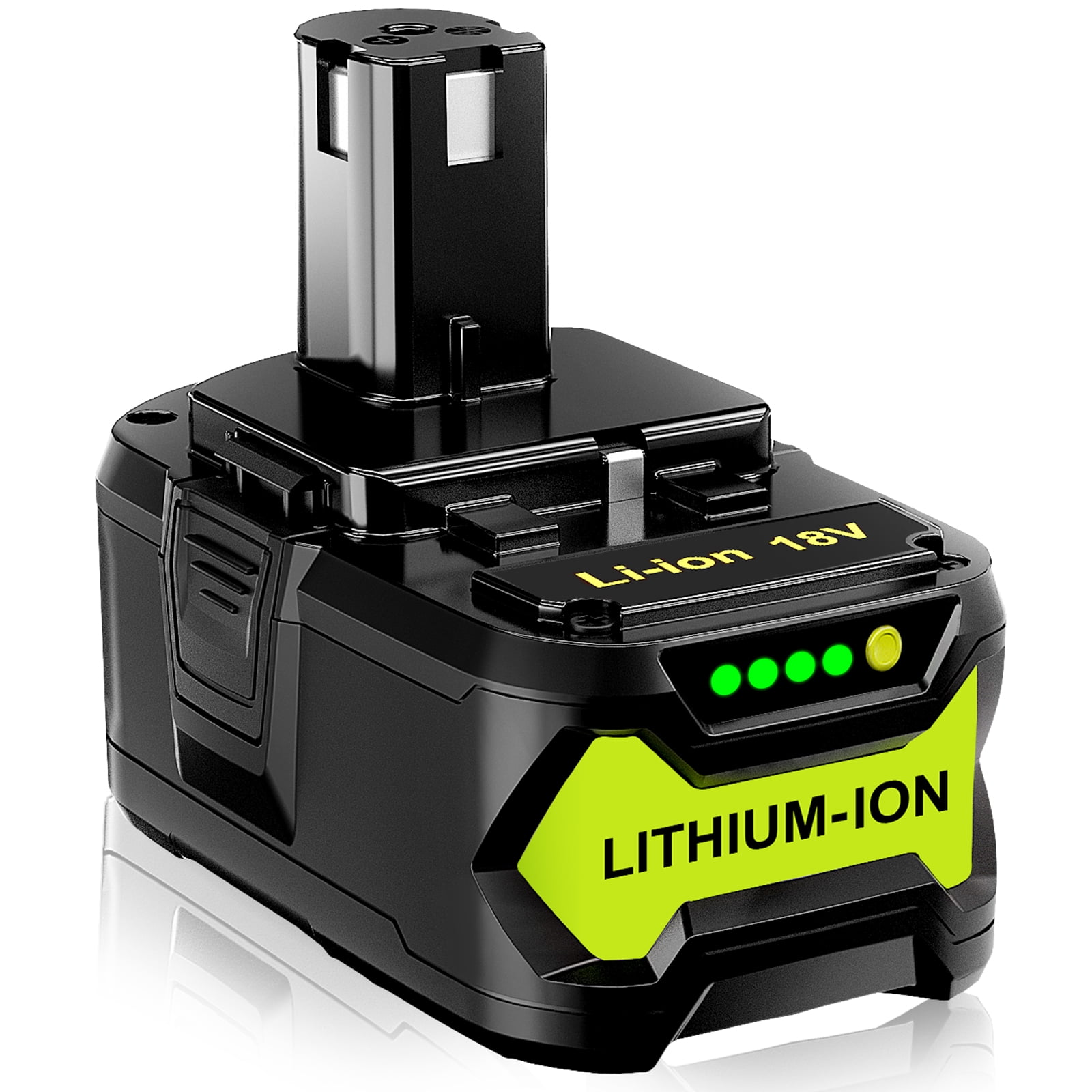 TenHutt 18V 8.0Ah Replacement for Ryobi 18V Battery P102 P103 P105 P107 P108 P109 Compatible with 18V ONE system cordless power tools