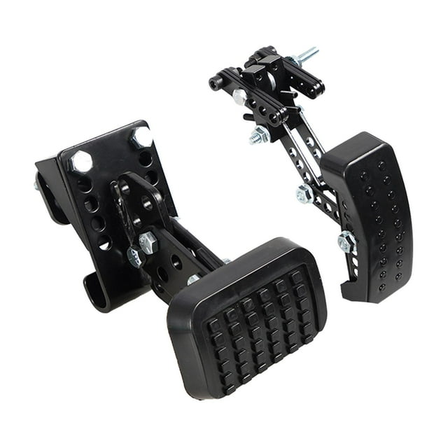 Universal Car Brake Pedal Pedal Assembly, car Anti Slip Pedal for Short Drivers