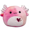 Squishmallows Official Kellytoy Valentines Squad Squishy Soft Plush Toy Animal (5 inch, Aleka Axolotl)