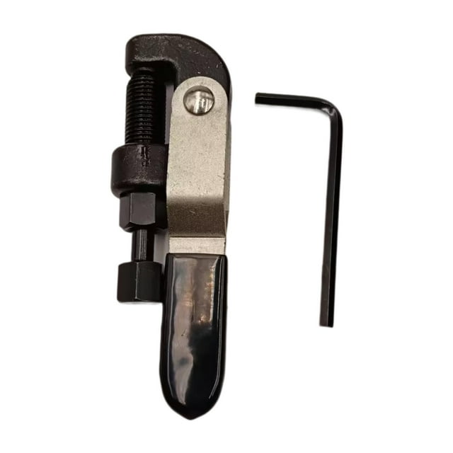 Extractor de cadena de motocicleta de acero al carbono, resistente, universal, herramienta de reparación manual para motos, quads y motocicletas.