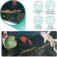 thumbnail image 6 of Japanese Gaming Mouse Pad XL - Extended Large Mouse Mat Desk Pad, Stitched Edges Mousepad, 3mm Thick Long Non-Slip Rubber Base Mice Pad, 31.5 X 11.8 Inch - Koi Fish Art, 6 of 6