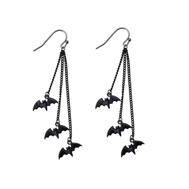 Qarigey Halloween Jewelry Gothic Style Metal Anniversary Jewellery Birthday Fashion Engagement Wedding Holiday for Female Ropa, zapatos y accesorios Miscelánea 2 piezas Qarigey AP006751-02