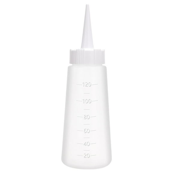 120ml Needle Nosed Bottle Salon Shampoo Applicator Bottle Hair Oil Applicator Bottle Hair Bottle for Salon