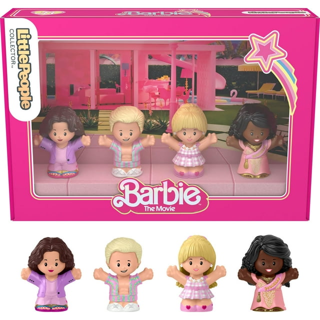 Set de figuras Little People Collector Barbie The Movie