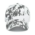 thumbnail image 4 of Lroveb Women Men Baseball Caps Fashion Unisex Tie-Dyed Sun Hat Adjustable Cap Hip Hop Trucker Hat, 4 of 6