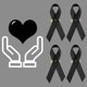 thumbnail image 5 of 2 00 piezasCinta con imperdibles, alfileres de concienciación sobre el cáncer, broche de cinta para fiestas, eventos, decoración de ropa, 5 of 5