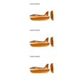 thumbnail image 2 of Vogacara Modelo de avión Dulce regalo Avión de juguete Avión deslizante Operación simple Estructura firme Suministros para niños Aviones para niños Type1 NO1 Vogacara CBP144147, 2 of 6