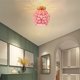 thumbnail image 5 of Lámpara de techo moderna de estilo escandinavo japonés con diseño de pétalos transparentes para pasillos, balcones, vestíbulos y entradas. Solución de iluminación elegante para espacios, 5 of 6