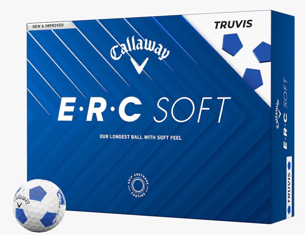 Callaway Golf 2023 ERC Soft 360 Fade Golf Balls 12-pack, White