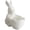 White, variant on FXMLRLK 1 Pc Easter Bunny Egg Cup Egg Holders for Breakfast Brunch Hard Stand Holder Egg Storage Containers Bunny Tealight Candle Holder for Easter Table Kitchen Decoration(Black)